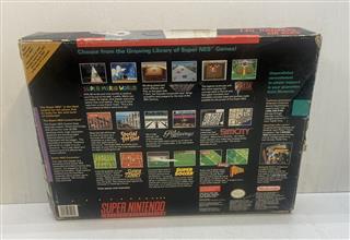 Vintage Nintendo Snes Box {EMPTY NO CONSOLE}